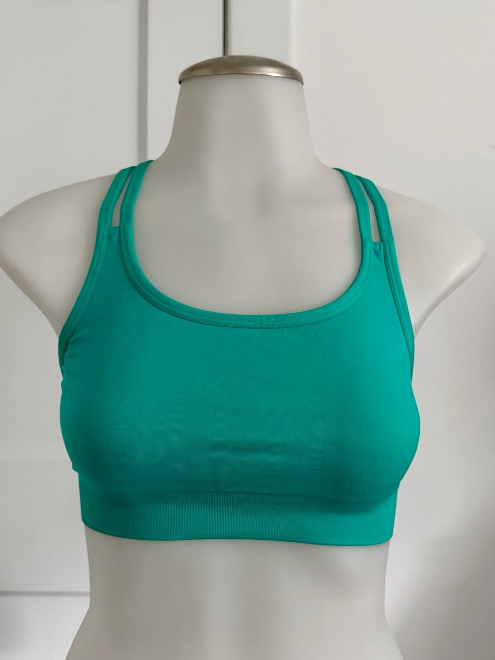 NWOT Zella Teal Double-Strap Sports Bra